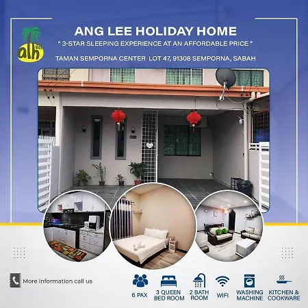 Ang Lee Holiday Home 1 Semporna Exterior photo